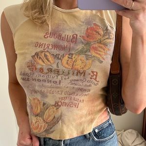 SOLD Amazing Y2K bedazzled graphic tee